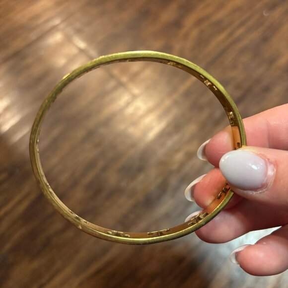 TORY BURCH Gold Bangle - Picture 2 of 2